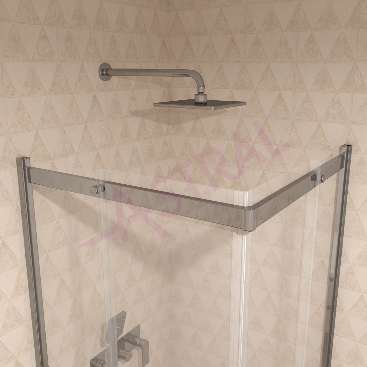 Astral Lido 100x100x195cm/6mm