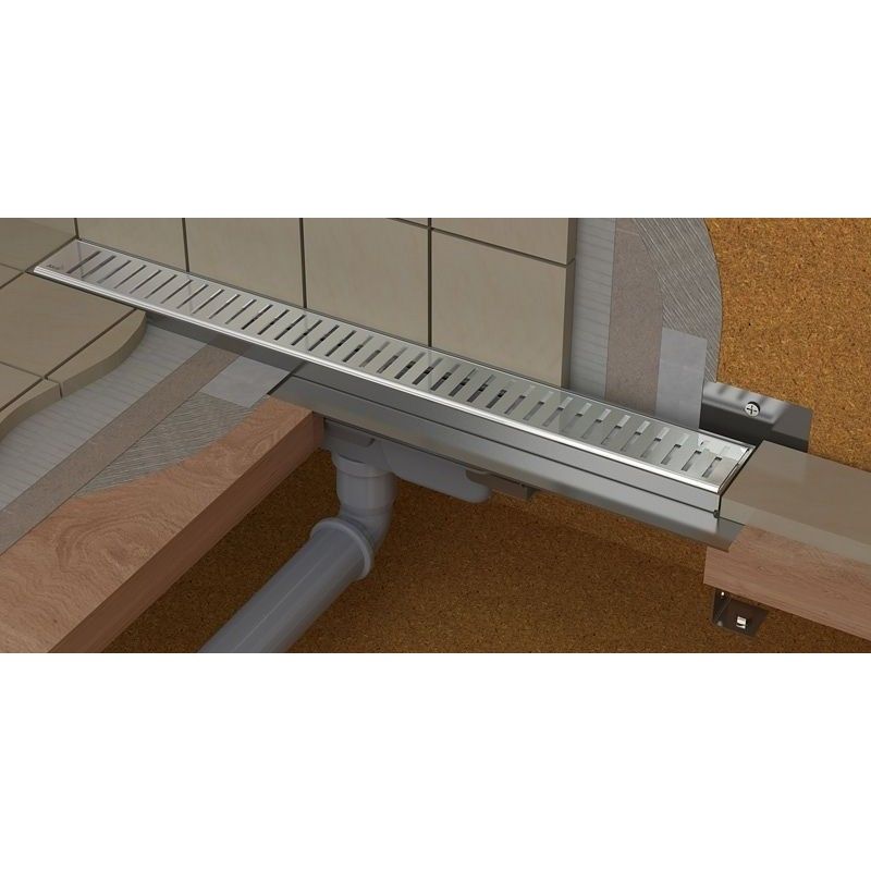 Alca APZ30-850M do zida set sa rešetkom