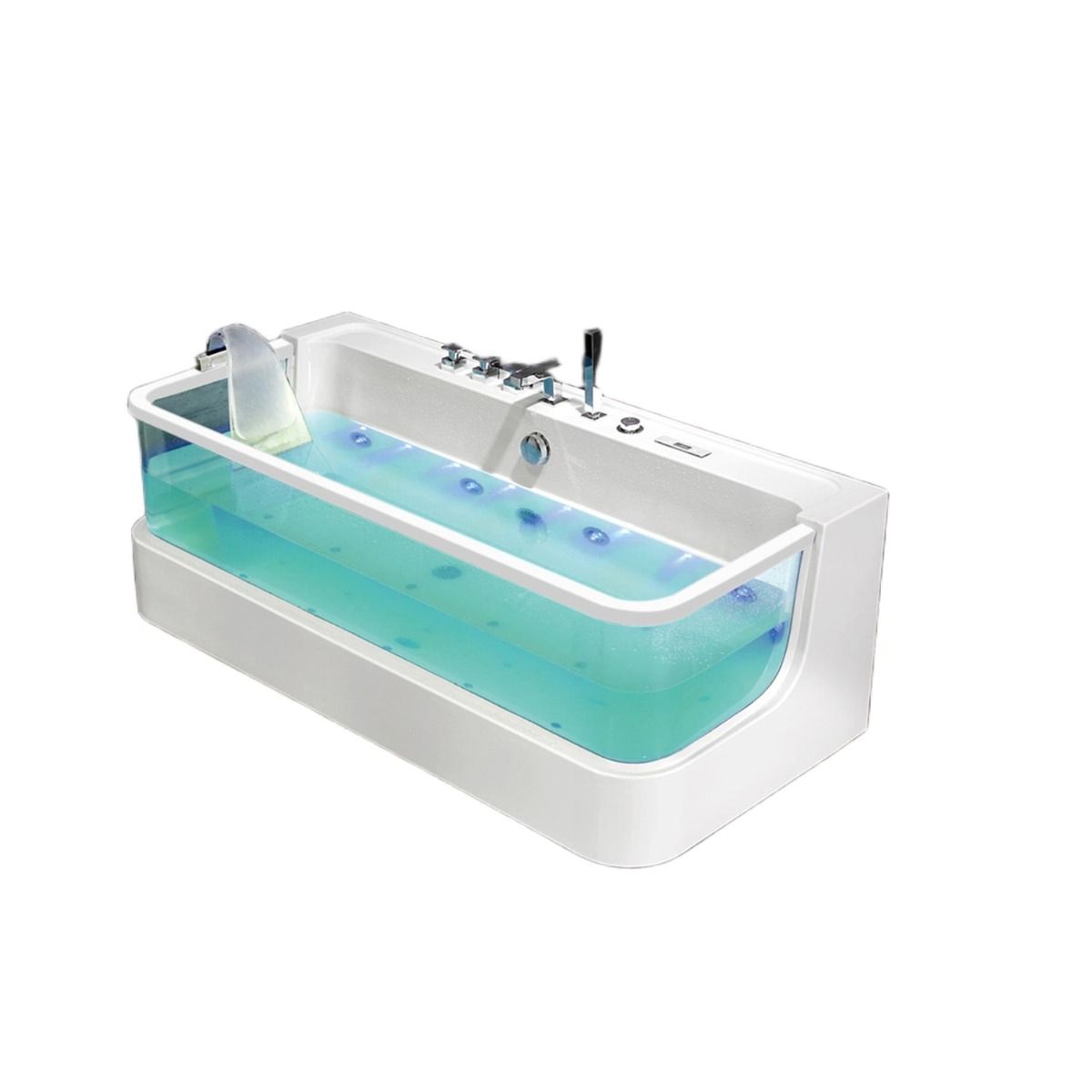 Astral Edita Lux G 170x85x58 sa grejačem hidromasažna kada