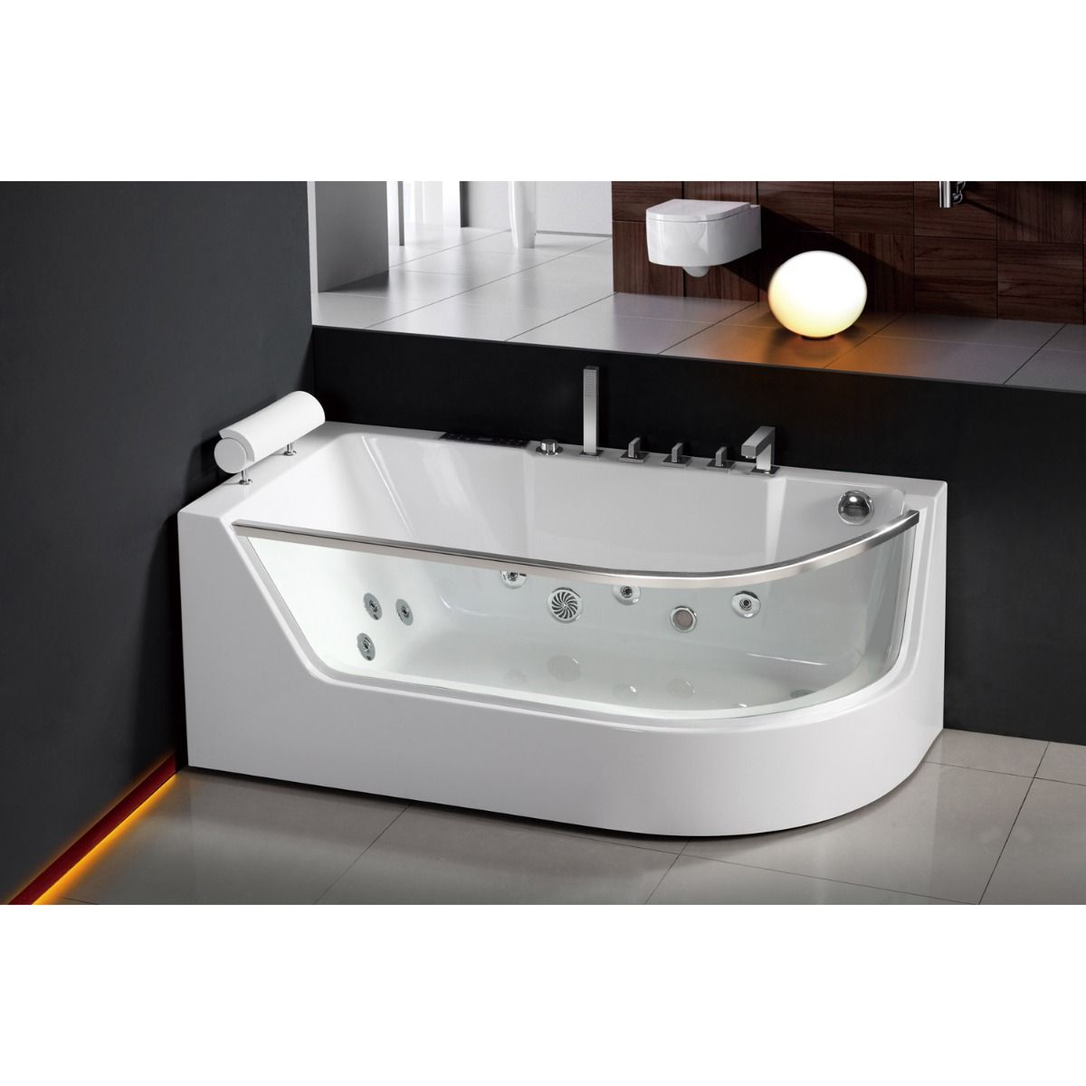 Astral Tea Lux G 170x80x58 Desna sa grejačem hidromasažna kada