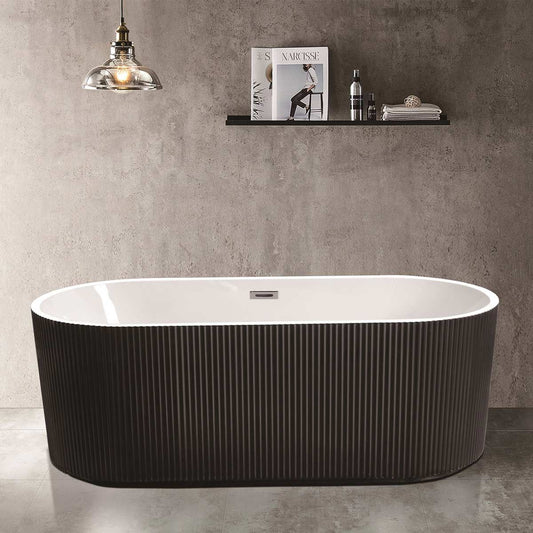 Astral Elena black samostojeća kada 170x80x58