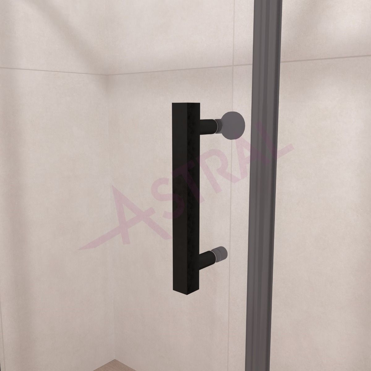 Astral Leo Black 120x80x195cm/8mm Nano Easy