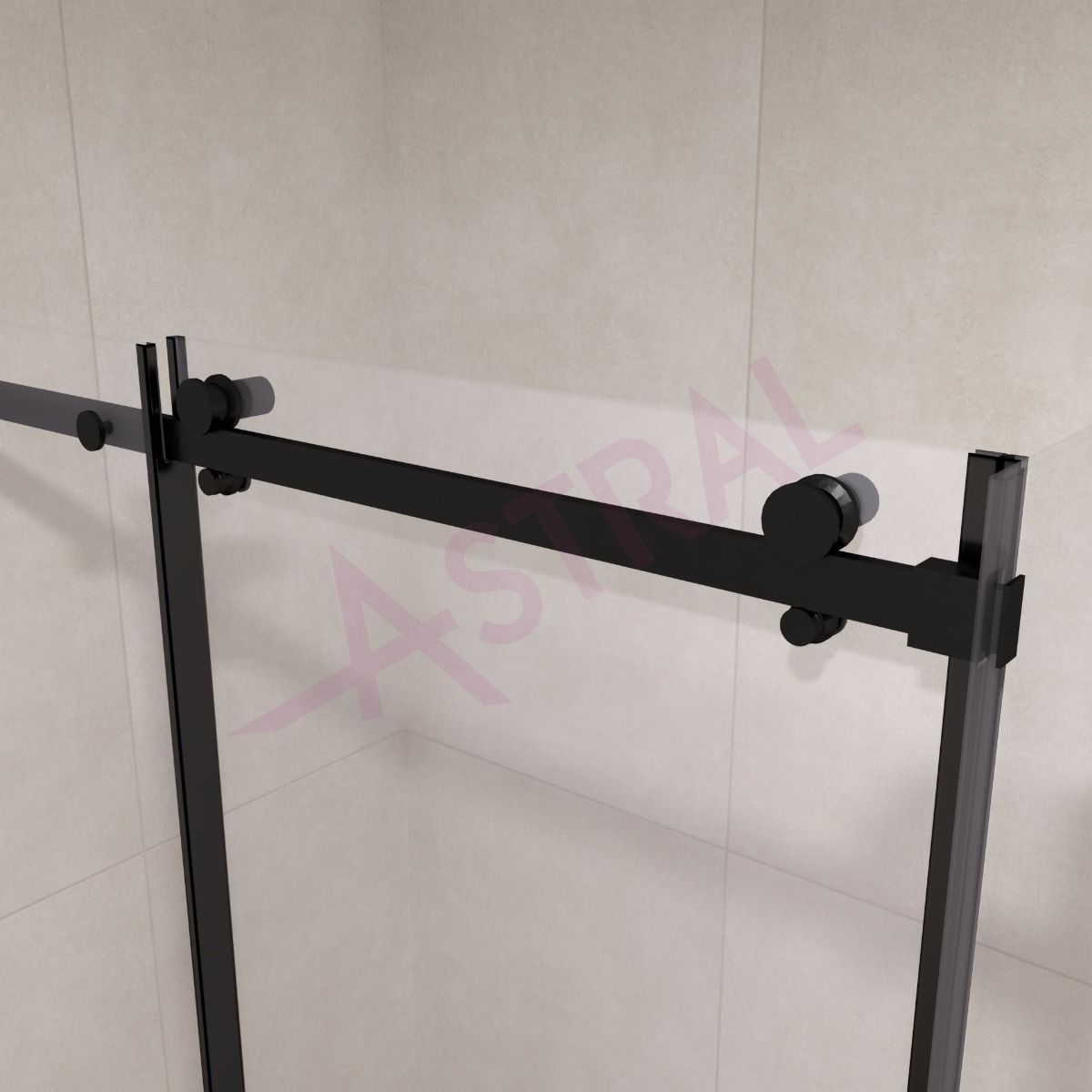 Astral Leo Black 100x80x195cm/8mm Nano Easy