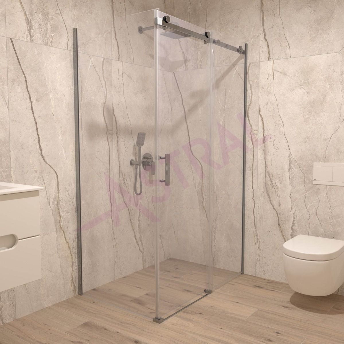 Astral Faro 120x80x195cm/6mm