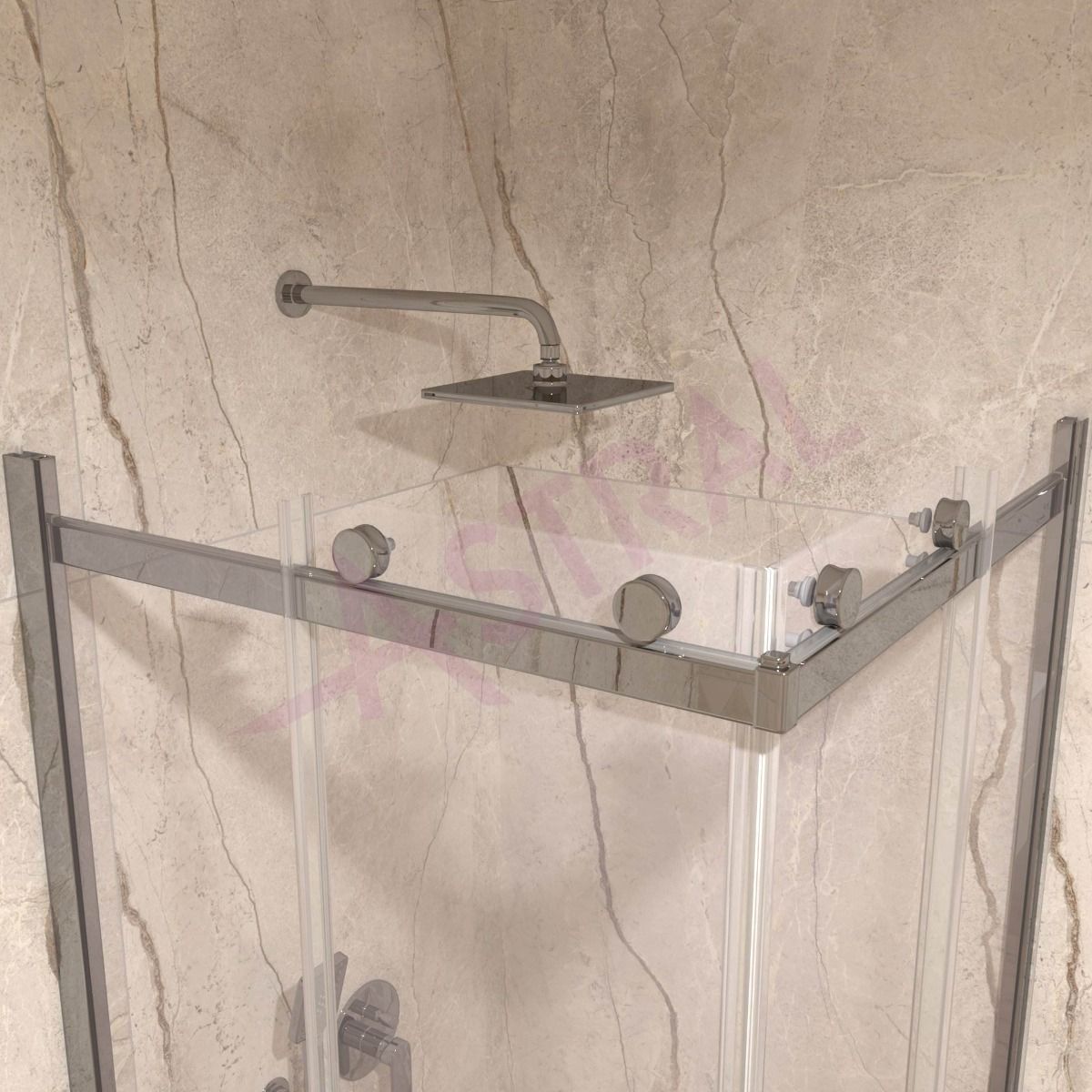 Astral Faro 80x80x195cm/6mm