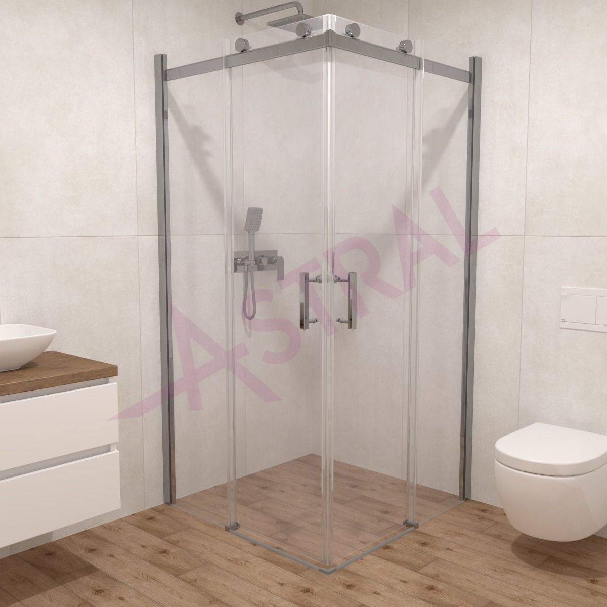 Astral Leo 100x100x195cm/8mm Nano Easy