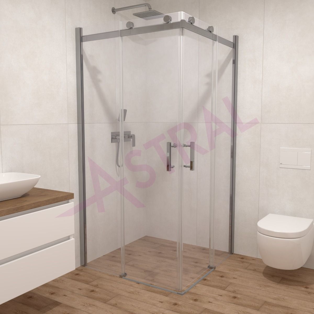 Astral Leo 100x100x195cm/8mm Nano Easy