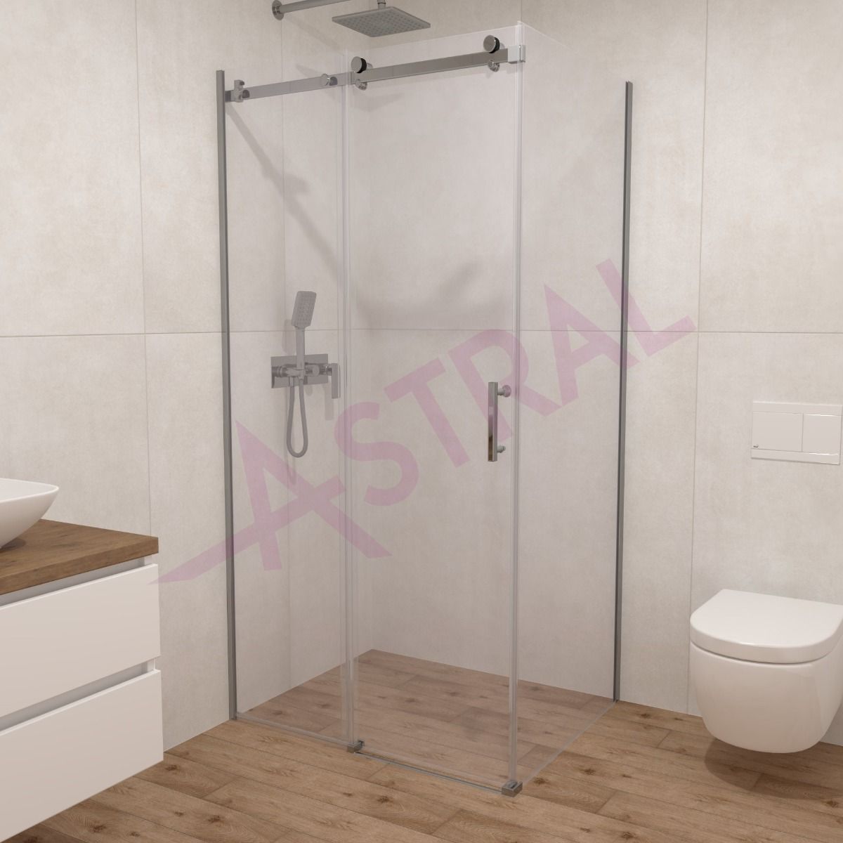 Astral Leo 100x80x195cm/8mm Nano Easy