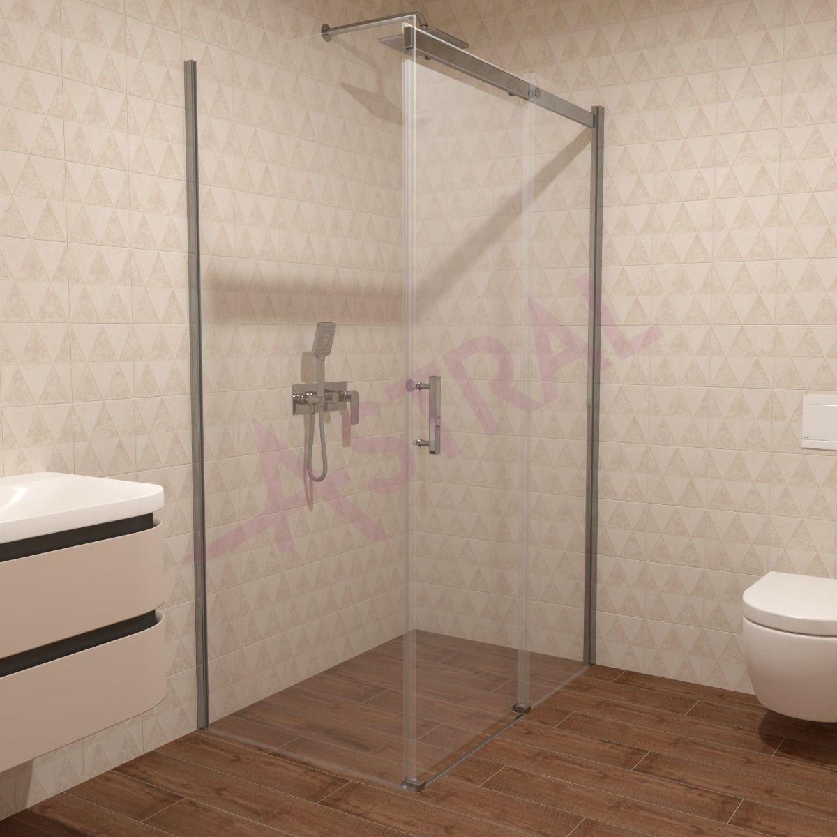 Astral Lido 120x80x195cm/6mm