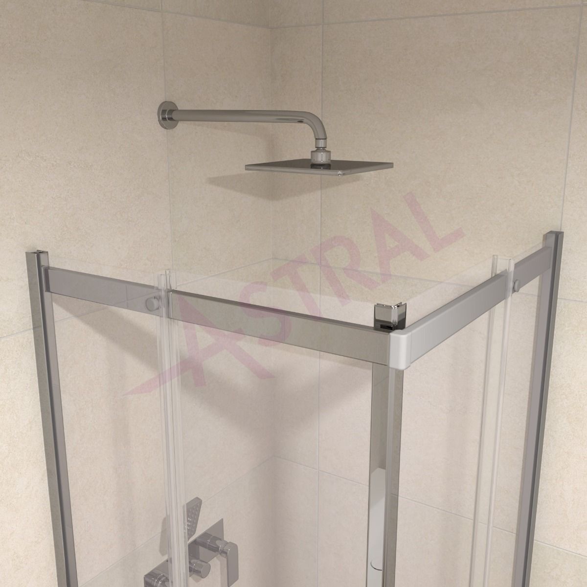 Astral Lido 90x90x195cm/6mm