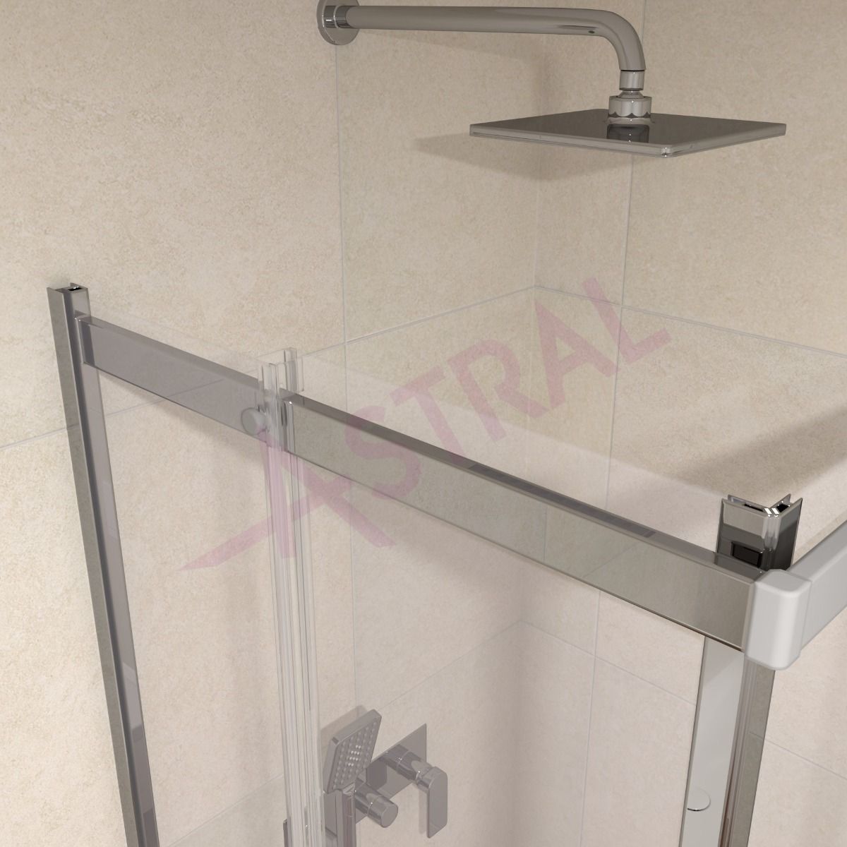 Astral Lido 90x90x195cm/6mm